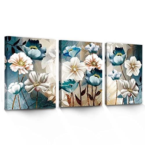 SERIMINO Lotus Flower Canvas Wall Decor Living Ro