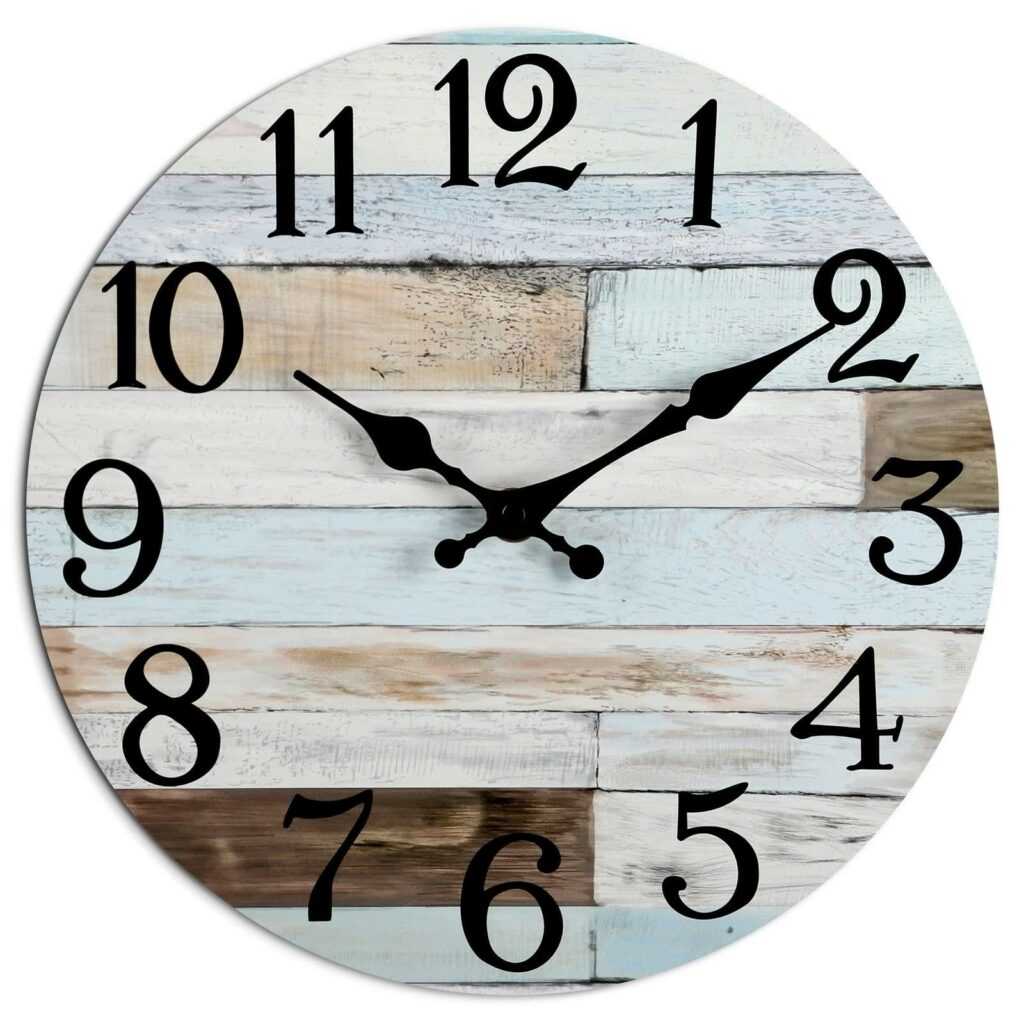 KECYET Wall Clock - 16 Inch Silent Non-Ticking Wa